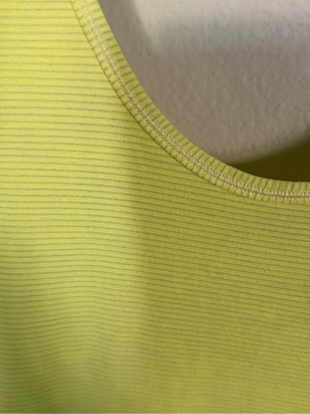 Lululemon Water Salty Swim Dress Heathered Clarity Yellow Large